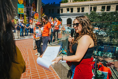 Ally Action: No Dirty Deal @ Sen. Feinstein's Office:September 1st, 2022